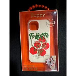 NWT XO Poppy Tomato Magsafe Compatible Phone Case for iPhone 13/14/15